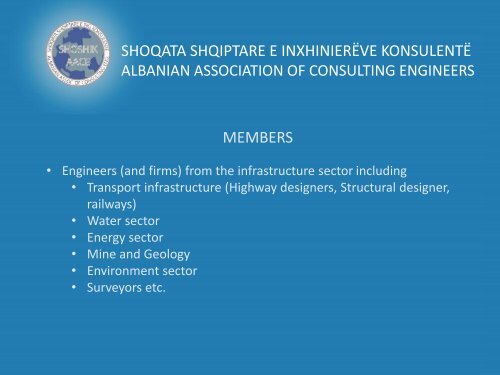 Albanian Association of Consulting Engineers