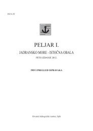 PELJAR I. - Hrvatski hidrografski institut