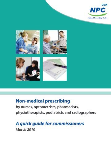 Non-medical prescribing A quick guide for ... - Day in the Life