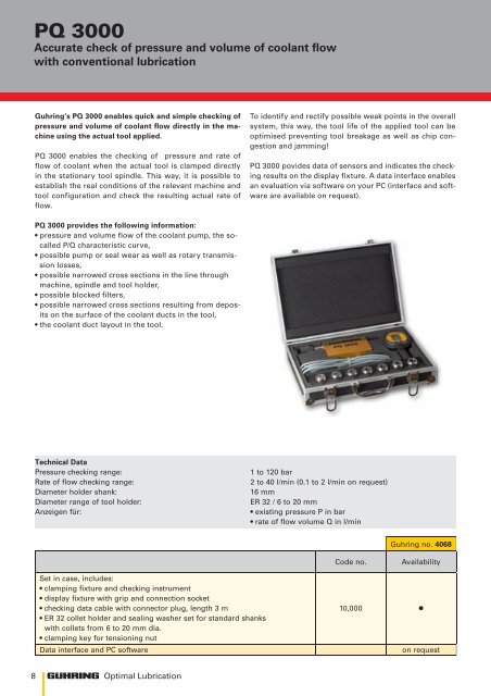 GM 300 Instruments - Guhring