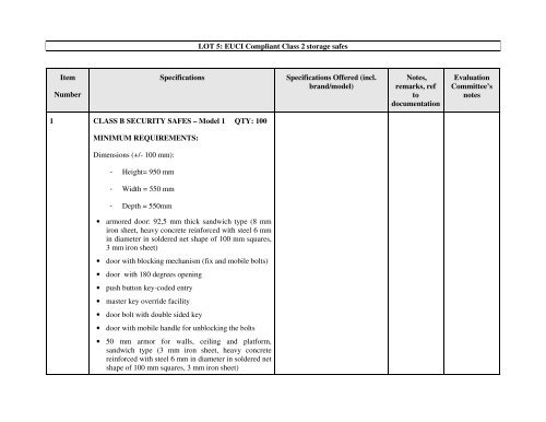 Tender Dossier (PDF) - Eulex