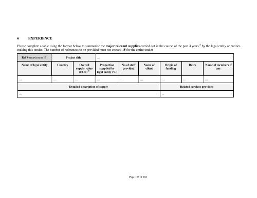 Tender Dossier (PDF) - Eulex