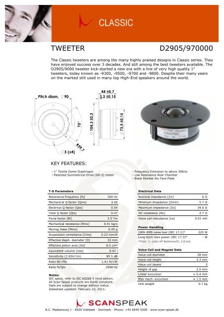 D2905/9700 PDF - Madisound