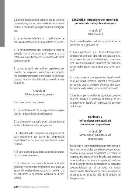 Guía del Delegado y Delegada de Prevención - CCOO