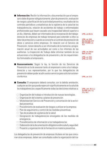 Guía del Delegado y Delegada de Prevención - CCOO