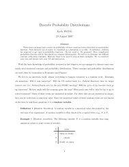 Discrete Probability Distributions - Ka-fu Wong