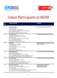 Indian Participants at INDEE - Eepcindee.com