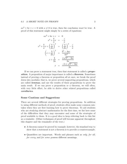 Abstract Algebra Theory and Applications - Computer Science ...