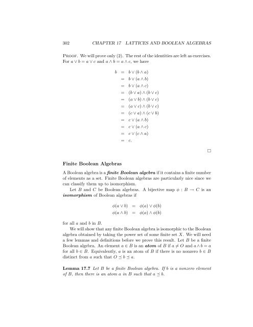 Abstract Algebra Theory and Applications - Computer Science ...