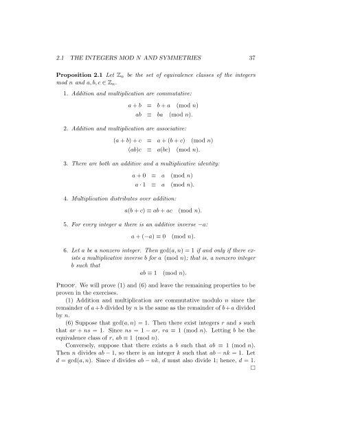 Abstract Algebra Theory and Applications - Computer Science ...