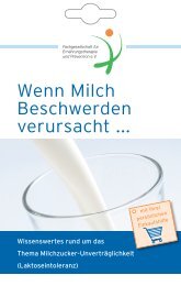 Wenn Milch Beschwerden verursacht ... - Biolabor