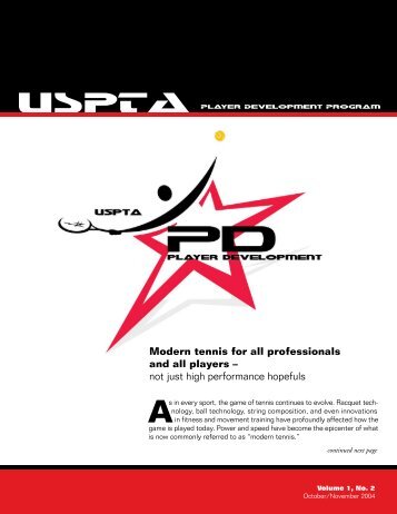USPTA Player Development Program - United States Professional ...