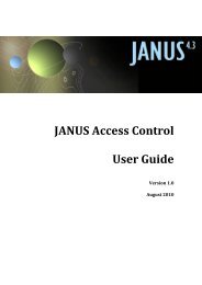 JANUS Access Control User Guide - Grostech.com