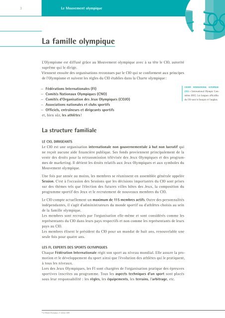 Le Mouvement olympique.pdf - International Olympic Committee