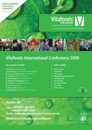 Vitafoods International Conference 2009 - Phyto-Esp