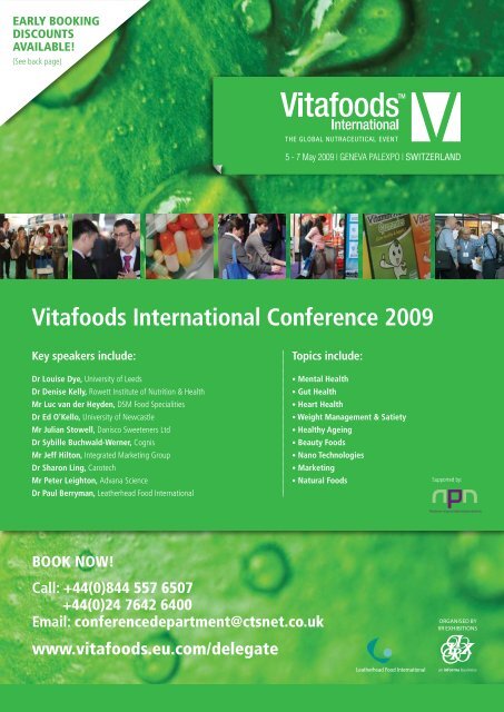 Vitafoods International Conference 2009 - Phyto-Esp