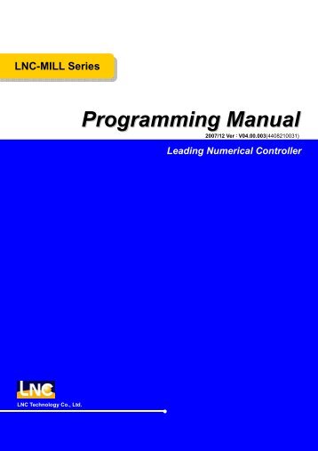 Programming Manual