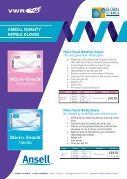 ANSELL QUALITY NITRILE GLOVES