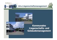 KIRU.Liegenschaftsmanagement - KIRU - Kommunale ...