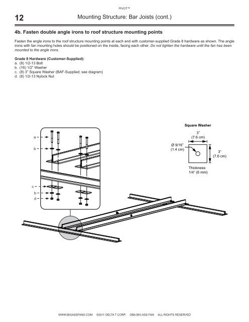 INSTALLATION GUIDE - Big Ass Fans