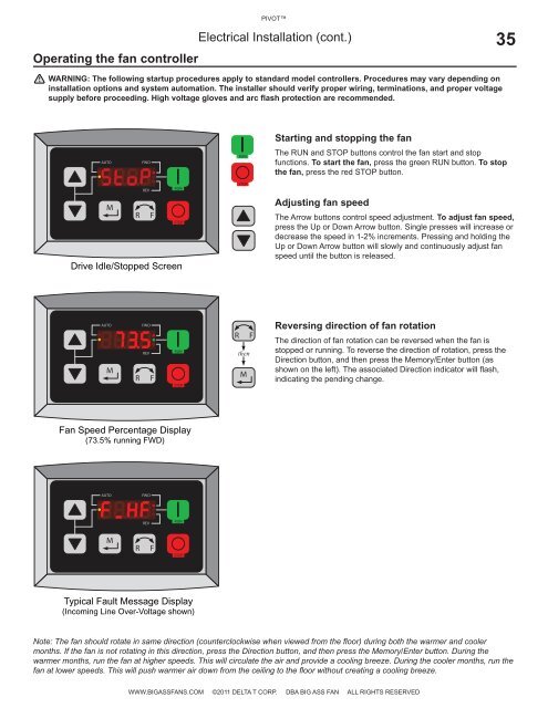 INSTALLATION GUIDE - Big Ass Fans