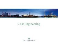 Cost Engineering Consultancy and Cleopatra Enterprise