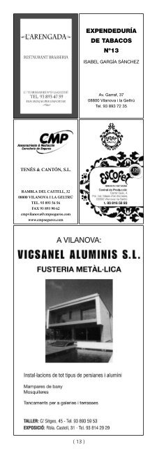 el programa (format pdf) en aquest enllaÃ§ - Ajuntament de Vilanova i ...