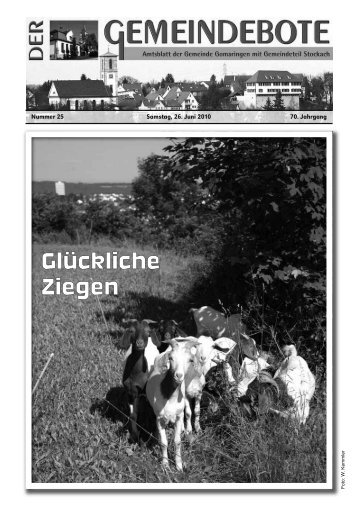 Ausgabe :Gomaringen 26.06.10.pdf - Gomaringer Verlag