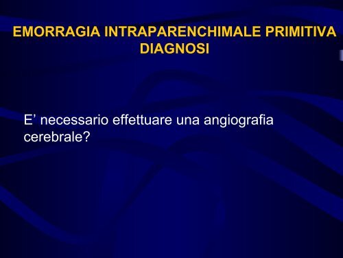 Emorragia cerebrale