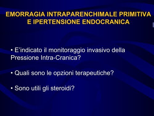 Emorragia cerebrale