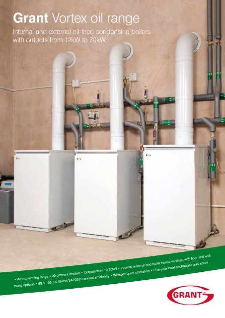 Grant UK Oil Condensing Range Brochure - December 2012