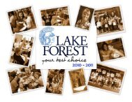 2010 - 2011 district policies - Lake Forest School District