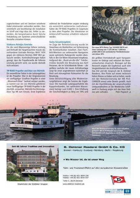 magazin für intermodalen transport und logistik - Schiffahrt und ...