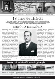 Informativo IHGGI - EdiÃ§Ã£o NÂº 5 - IHGGI - Instituto HistÃ³rico ...