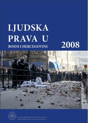 LJUDSKA PRAVA U BOSNI I HERCEGOVINI 2008 - Centar za ...