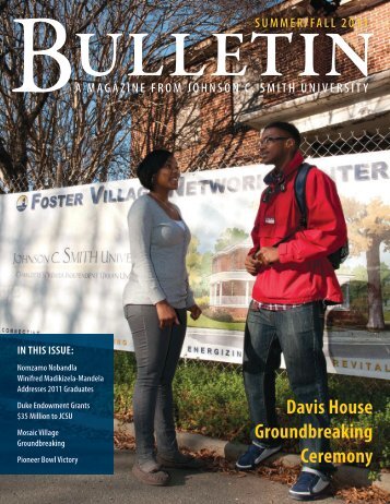 Download JCSU_Bulletin_Summer2011.pdf - Johnson C. Smith ...