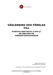 VÃ¤gledning och fÃ¶rslag till Ã¥terstÃ¤llande enligt 16 kap Â§3 miljÃ¶balken ...