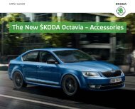 The New Å KODA Octavia â Accessories