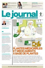 PLANTES MEDICINALES ET MEDICAMENTS A BASE DE PLANTES