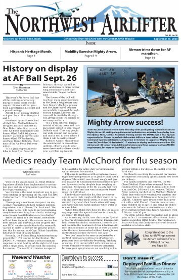 Medics ready Team McChord for flu season - McChord AFB