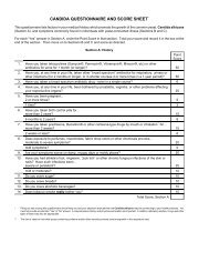 AUA Symptom Score Questionnaire