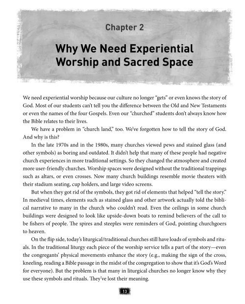 Sacred Space: A Hands-On Guide to Creating Multisensory Worship ...