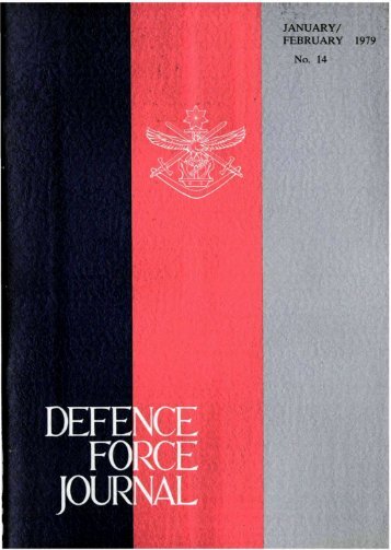 ISSUE 14 : Jan/Feb - 1979 - Australian Defence Force Journal