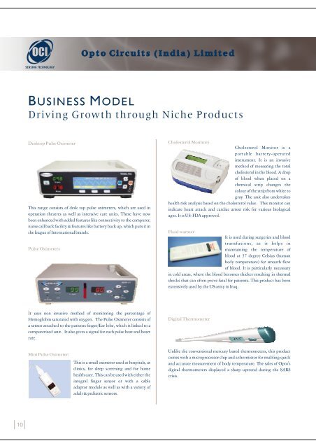 Board of Directors - Opto Circuits