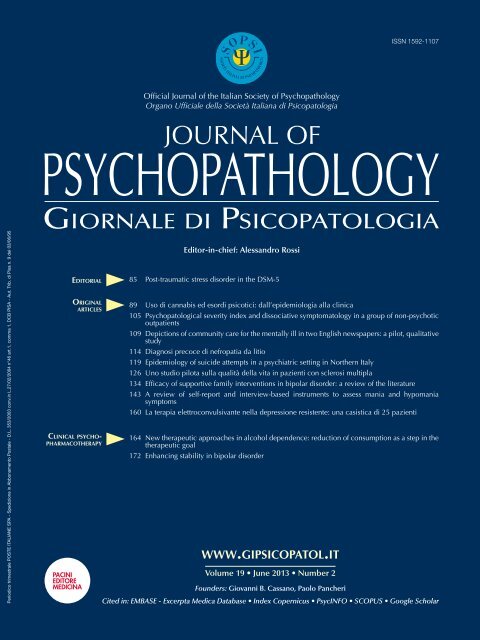 Post-traumatic stress disorder in the DSM-5 - Journal of