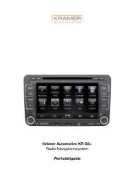 Manual KR G6+_DE_Werkstattguide - Krämer Automotive