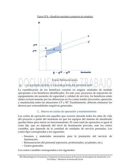 documento de trabajo metodologÃ­a para la formulaciÃ³n y evaluaciÃ³n ...