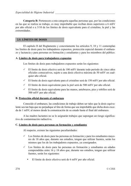 Manual para la formaciÃ³n en PrevenciÃ³n de Riesgos Laborales - CISS