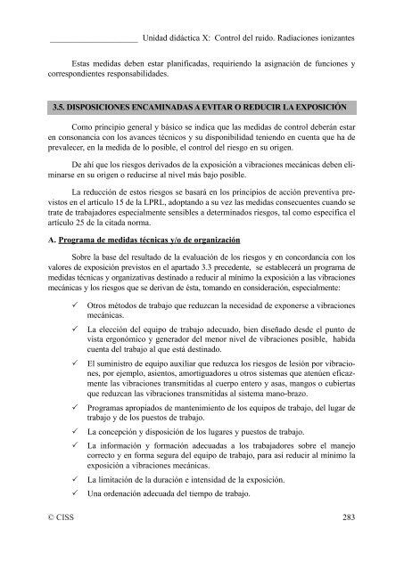 Manual para la formaciÃ³n en PrevenciÃ³n de Riesgos Laborales - CISS