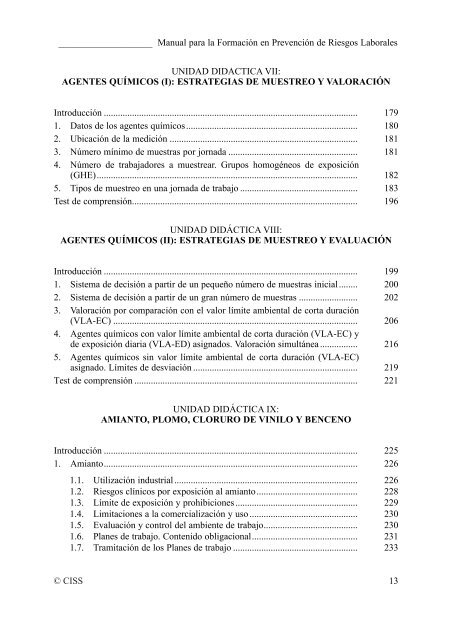 Manual para la formaciÃ³n en PrevenciÃ³n de Riesgos Laborales - CISS